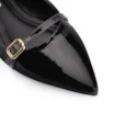 Sapatilha Fivela Verniz Preto - imagem 6