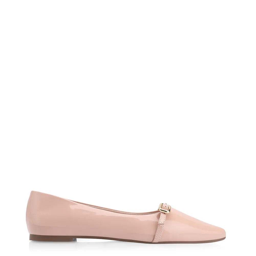 Sapatilha Fivela Verniz Rosa - imagem 3