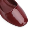 Sapatilha Fivela Verniz Vinho - imagem 6