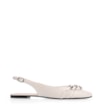 Sapatilha Fivelas Verniz Off White - imagem 3