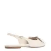 Sapatilha Flor Couro Off White - imagem 3