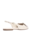 Sapatilha Flor Couro Off White - imagem 3