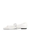 Sapatilha Ilhós Verniz Off White - imagem 4