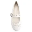 Sapatilha Ilhós Verniz Off White - imagem 5