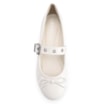 Sapatilha Ilhós Verniz Off White - imagem 5