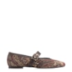 Sapatilha Jacquard Paisley /Alt Marrom Escuro - imagem 3
