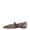 Sapatilha Jacquard Paisley /Alt Marrom Escuro - imagem 5