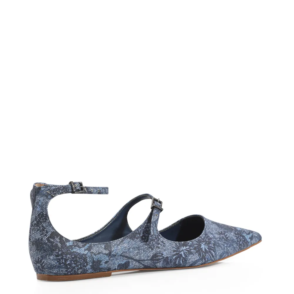 Sapatilha Jeans Floral - imagem 4