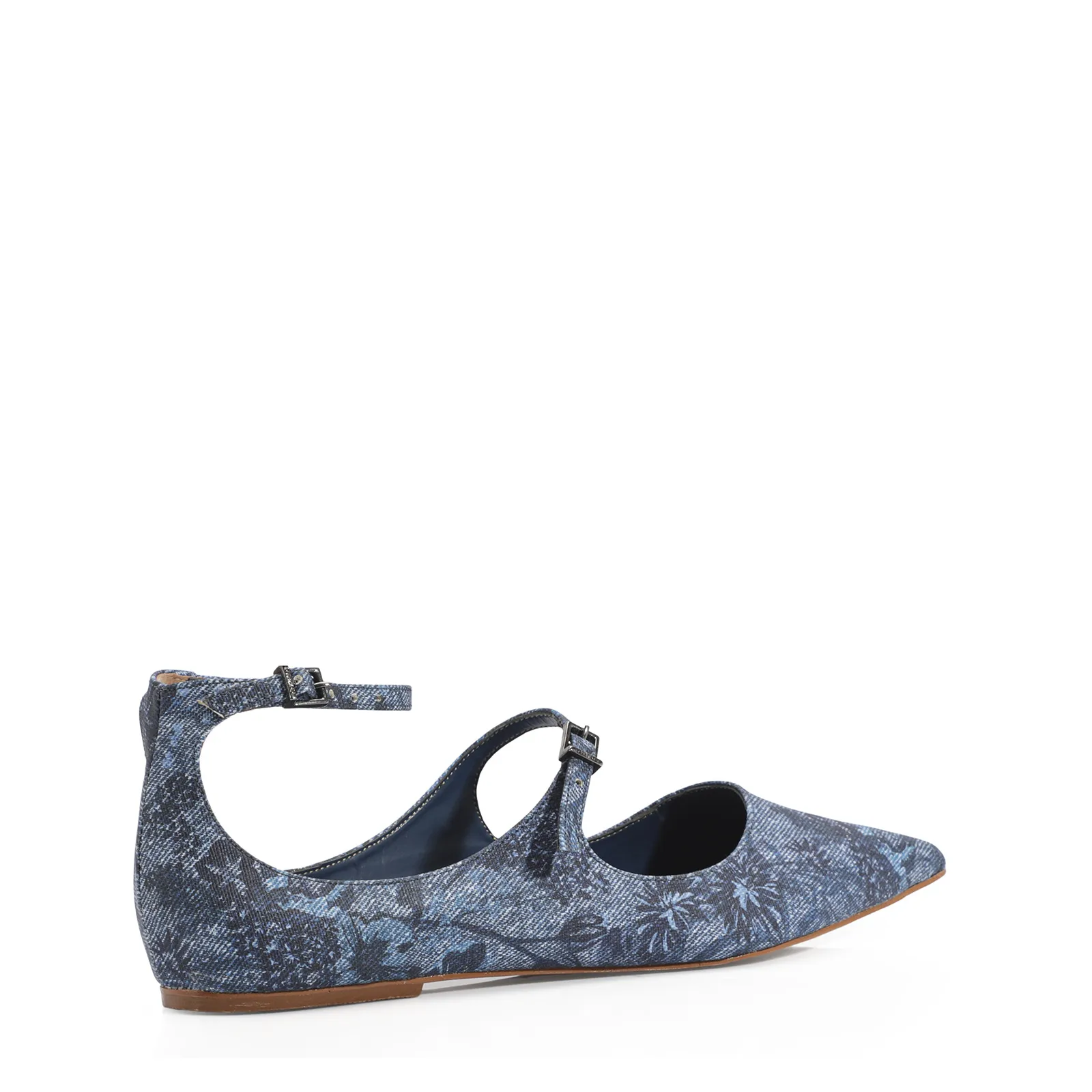 Sapatilha Jeans Floral