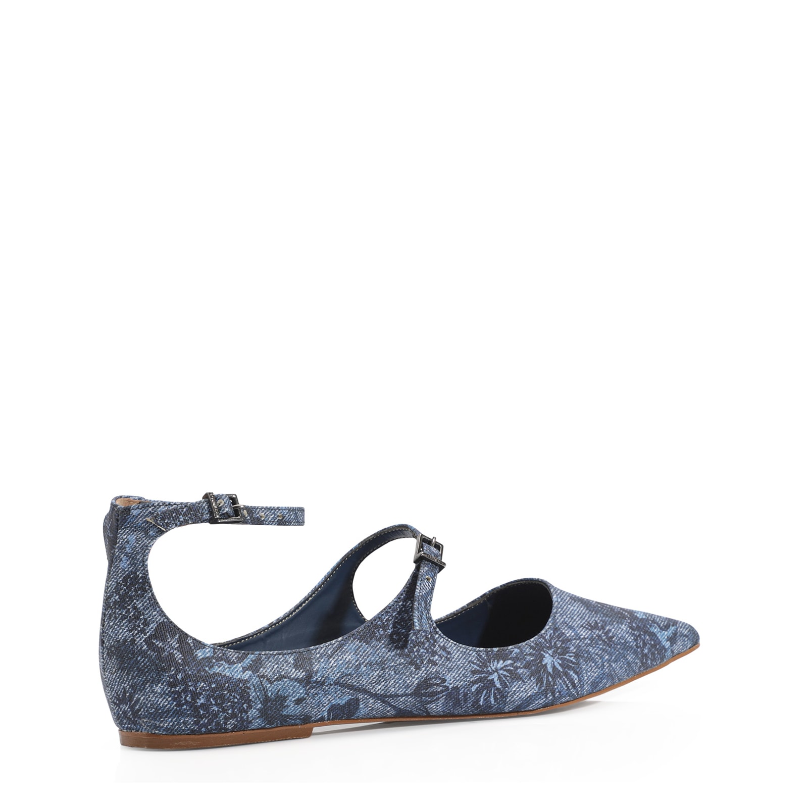 Sapatilha Jeans Floral
