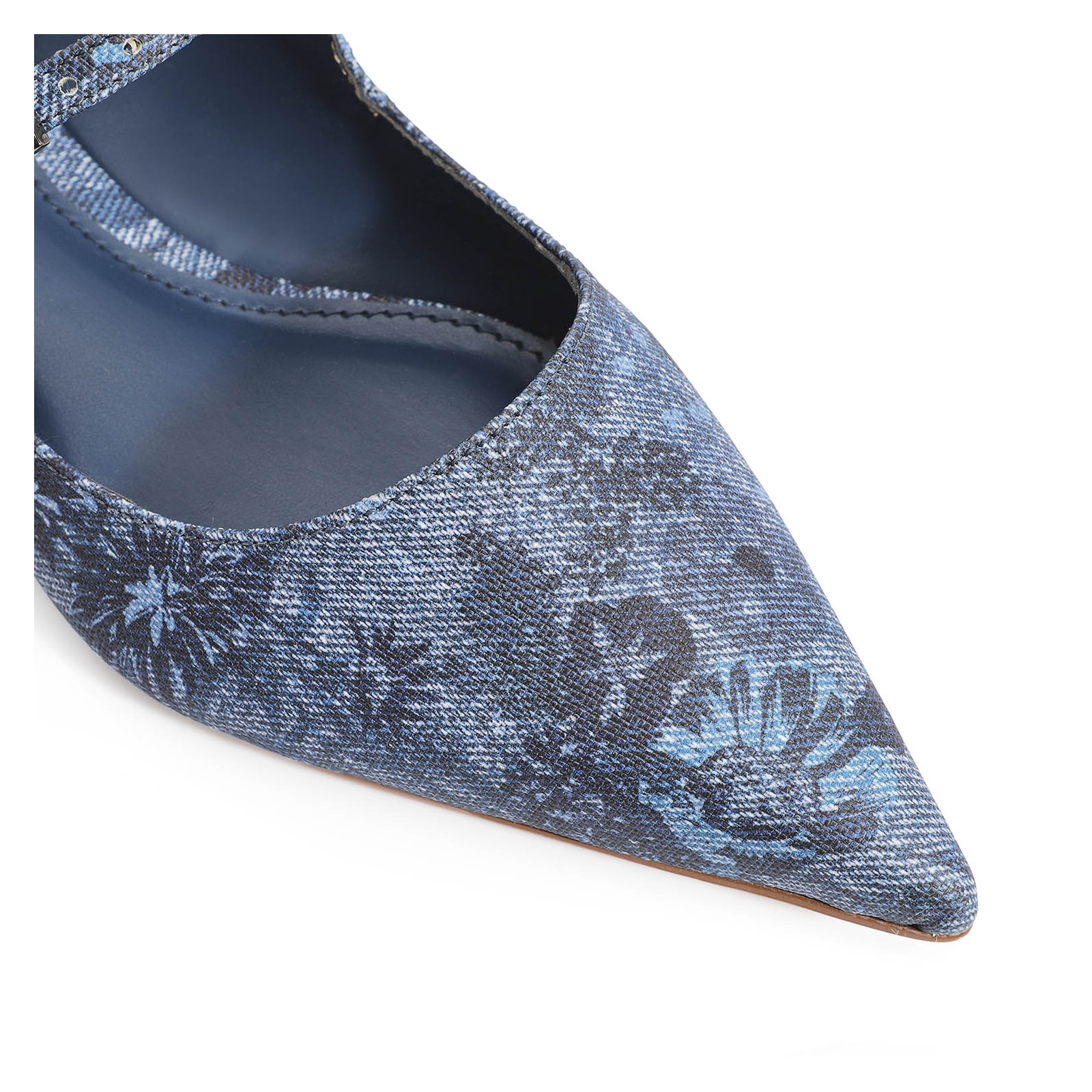 Sapatilha Jeans Floral