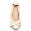 Sapatilha Laço Couro Off White - imagem 6