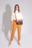 Sapatilha Laço Couro Off White - imagem 2