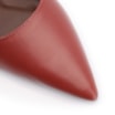 Sapatilha Lenço Couro Vermelho - imagem 6