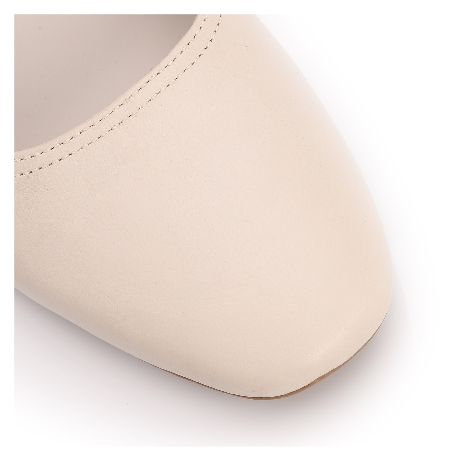 Sapatilha Off White Couro Pedras