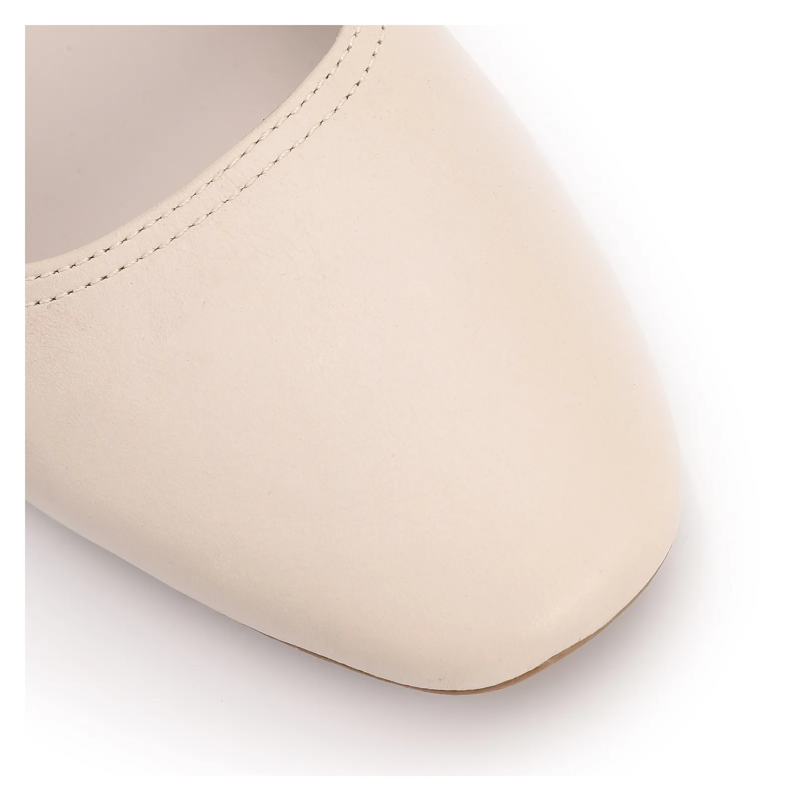 Sapatilha Off White Couro Pedras