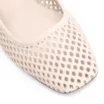 Sapatilha Off White Couro Tira Perfuro - imagem 6