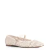 Sapatilha Off White Couro Tira Perfuro - imagem 1
