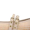 Sapatilha Off White Ráfia/Alt Dupla Tira Fivela - imagem 8
