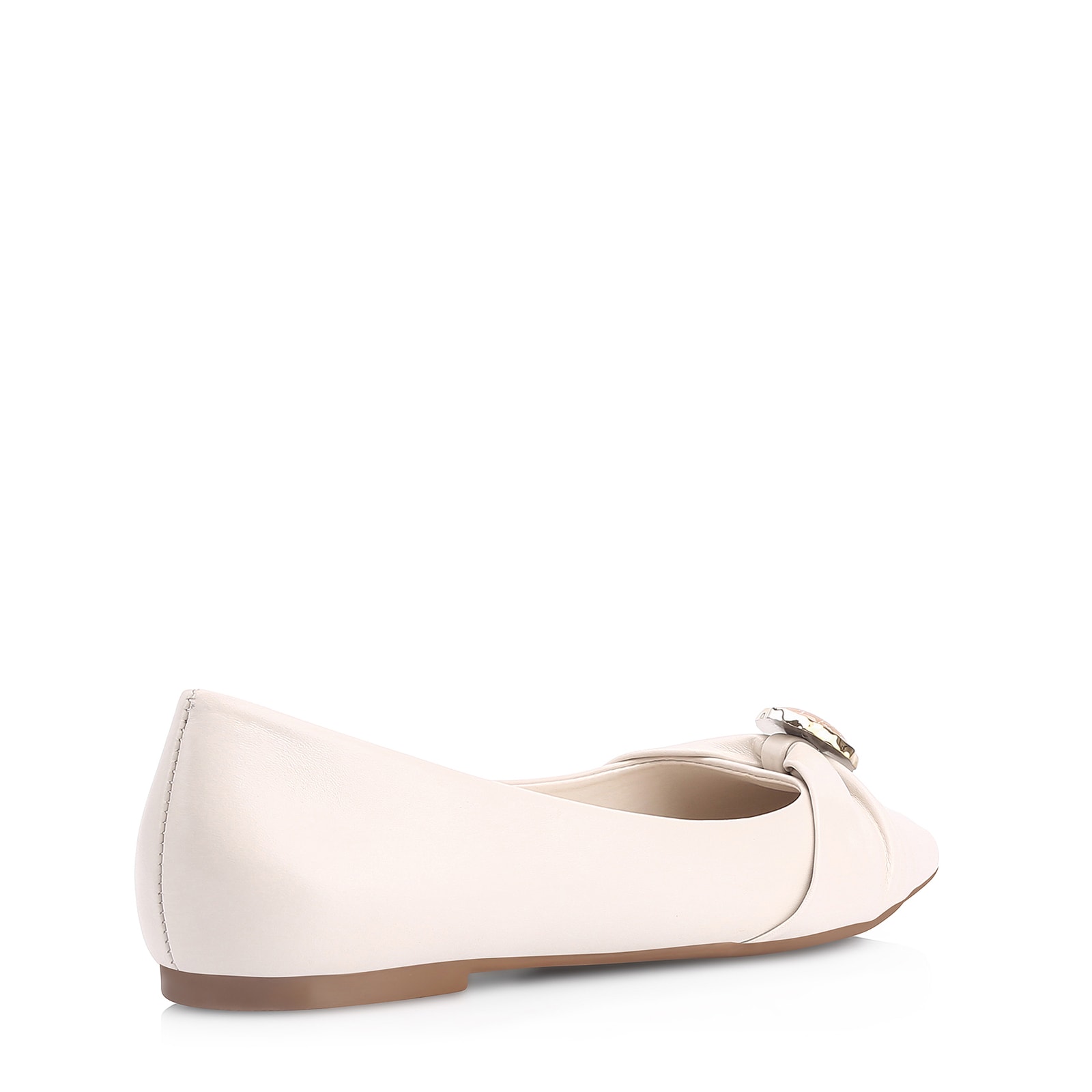 Sapatilha Pedra Couro Off White