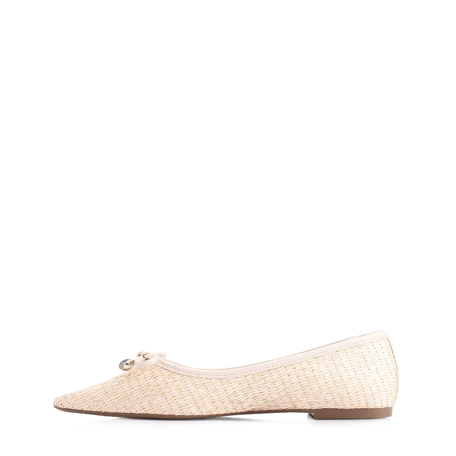 Sapatilha Ráfia Natural/Alt Off White