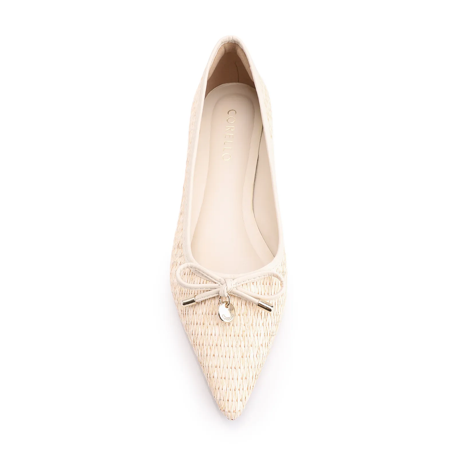 Sapatilha Ráfia Natural/Alt Off White