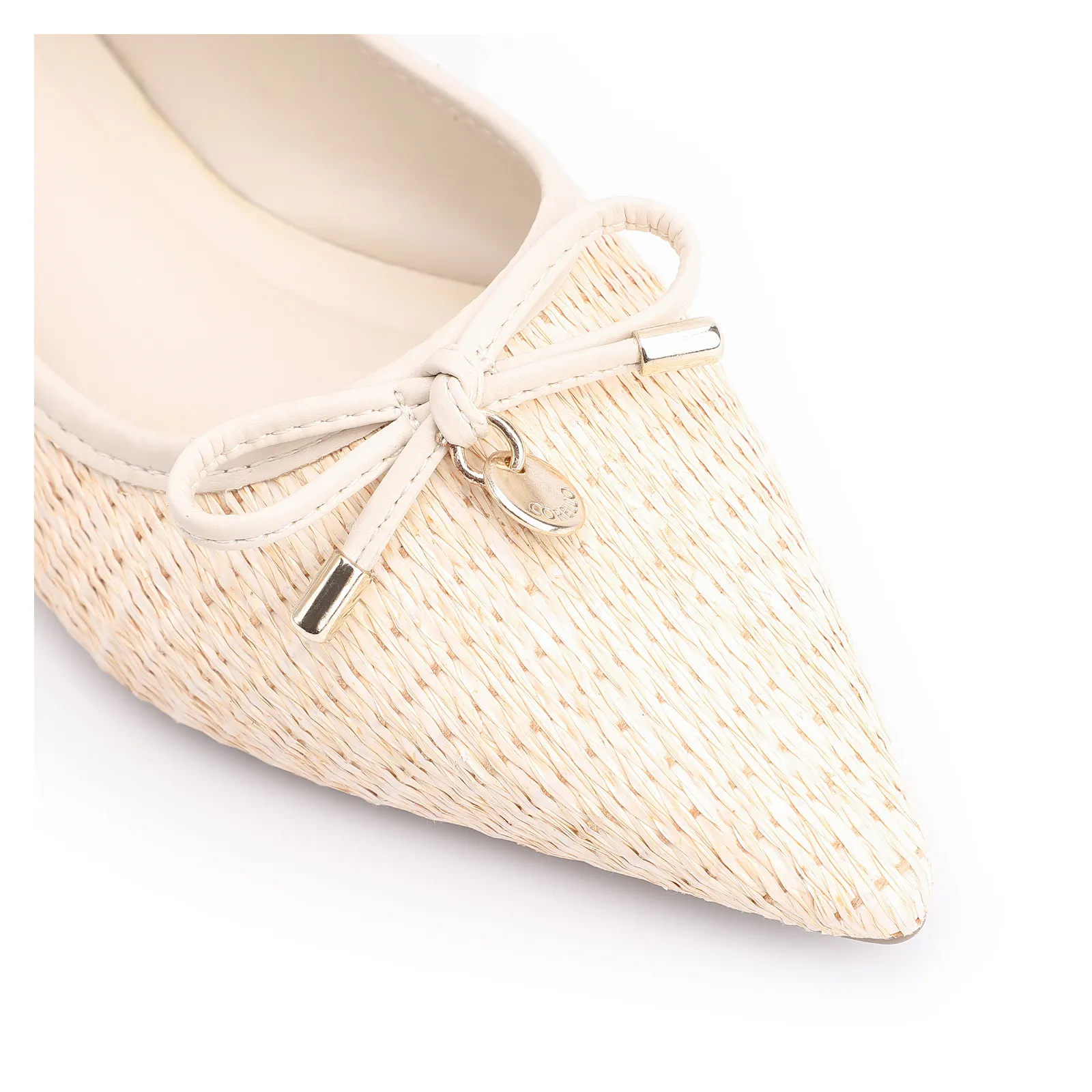 Sapatilha Ráfia Natural/Alt Off White