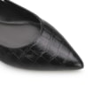 Sapatilha Recortes Croco Preto - imagem 6