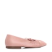 Sapatilha Rosa Couro Elástico - imagem 4