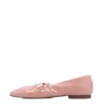 Sapatilha Rosa Couro Elástico - imagem 5