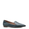 Sapatilha Slipper Couro Azul - imagem 1