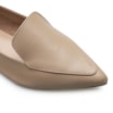 Sapatilha Slipper Couro Bege - imagem 6