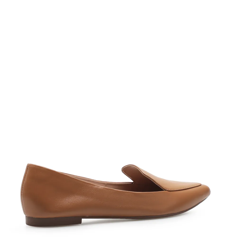 Sapatilha Slipper Couro Caramelo - imagem 3