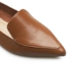 Sapatilha Slipper Couro Marrom - imagem 6
