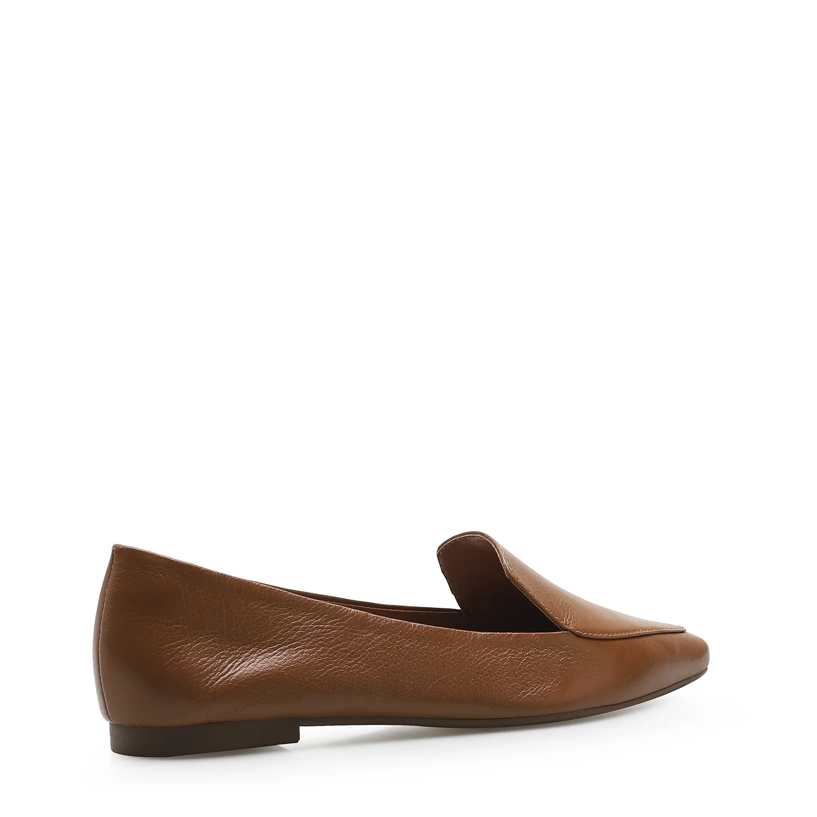 Sapatilha Slipper Couro Marrom