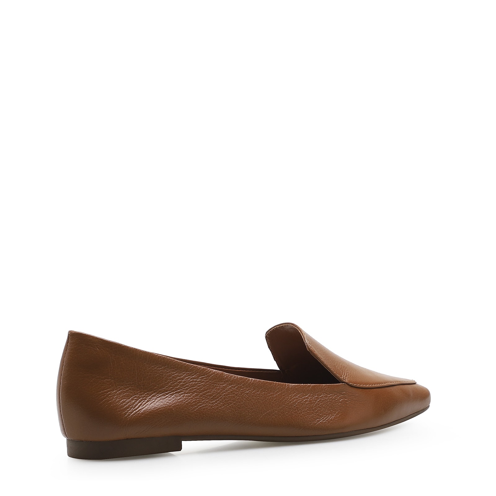 Sapatilha Slipper Couro Marrom