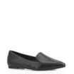 Sapatilha Slipper Couro New Lezard Preto - imagem 1