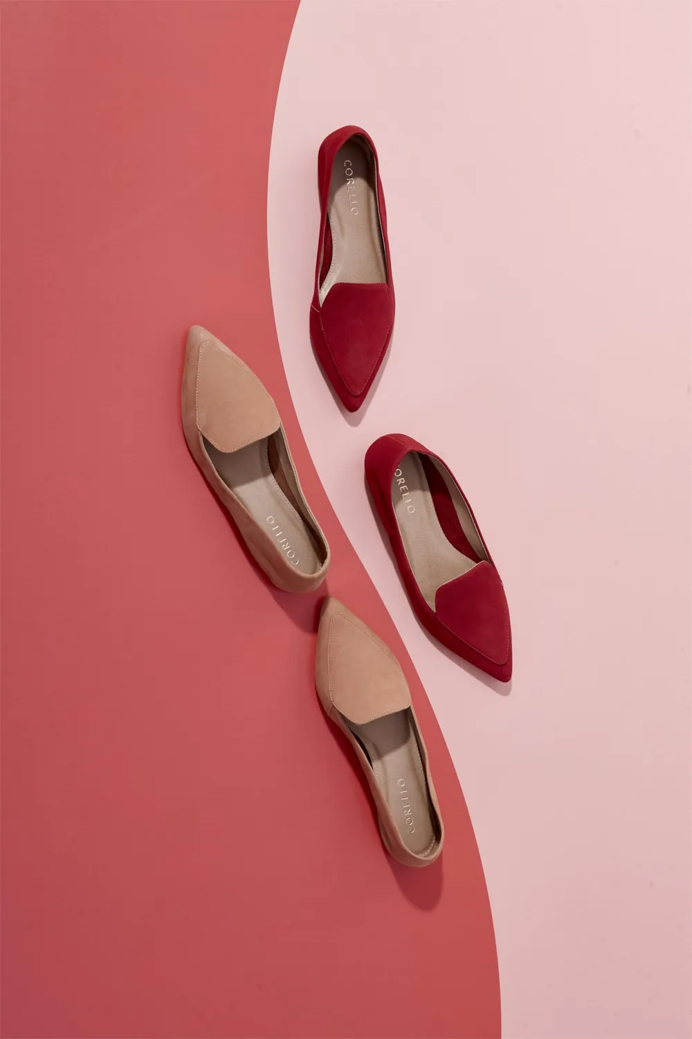 Sapatilha Slipper Couro Nobuck Pêssego - imagem 8