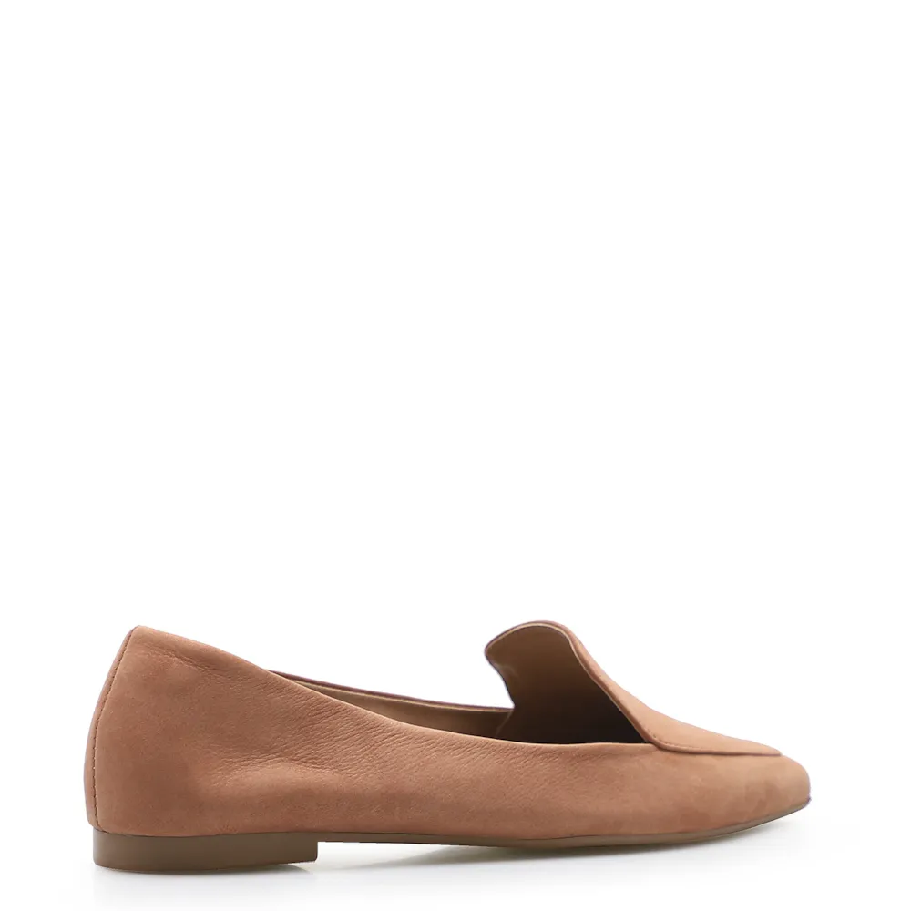 Sapatilha Slipper Couro Nobuck Pêssego - imagem 4