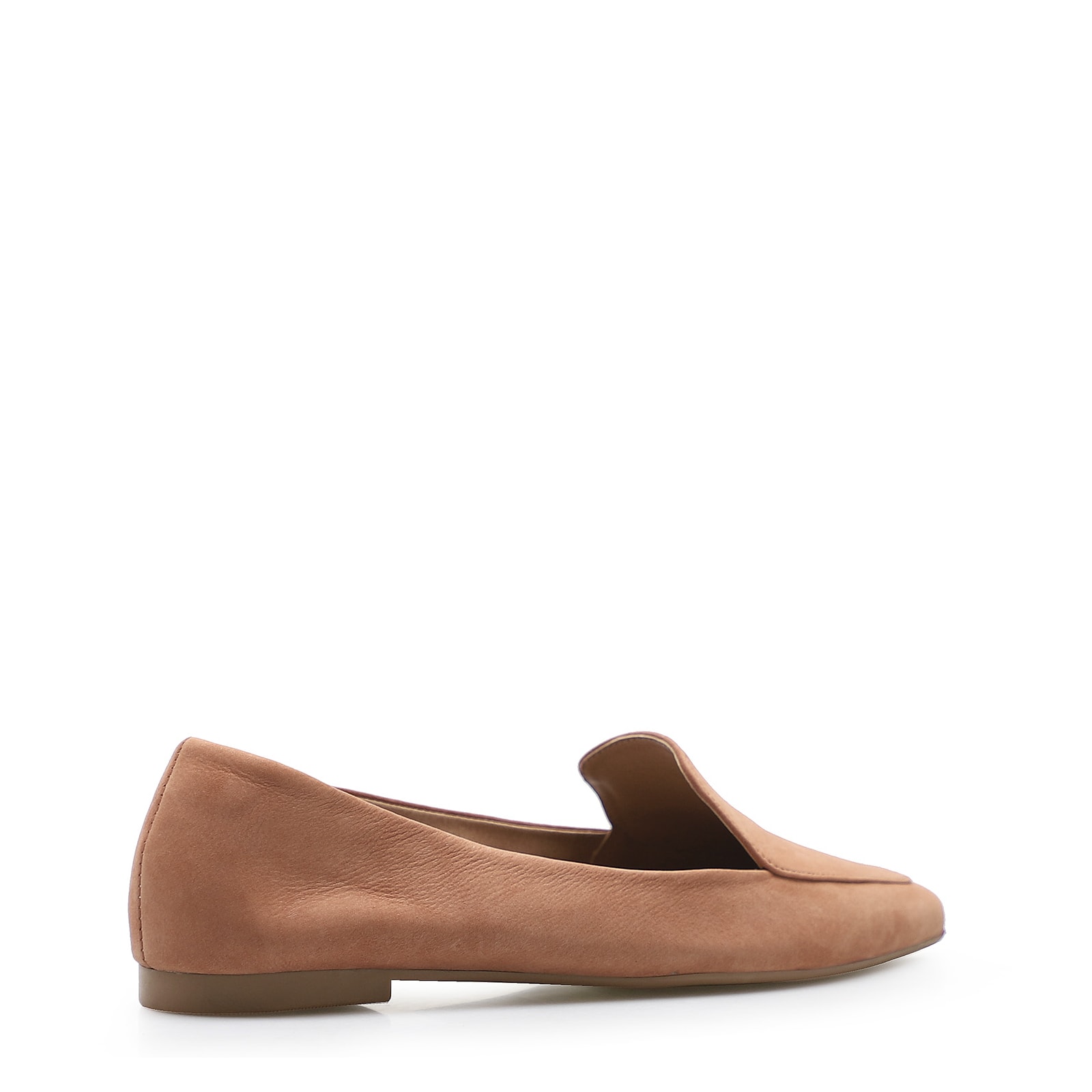 Sapatilha Slipper Couro Nobuck Pêssego