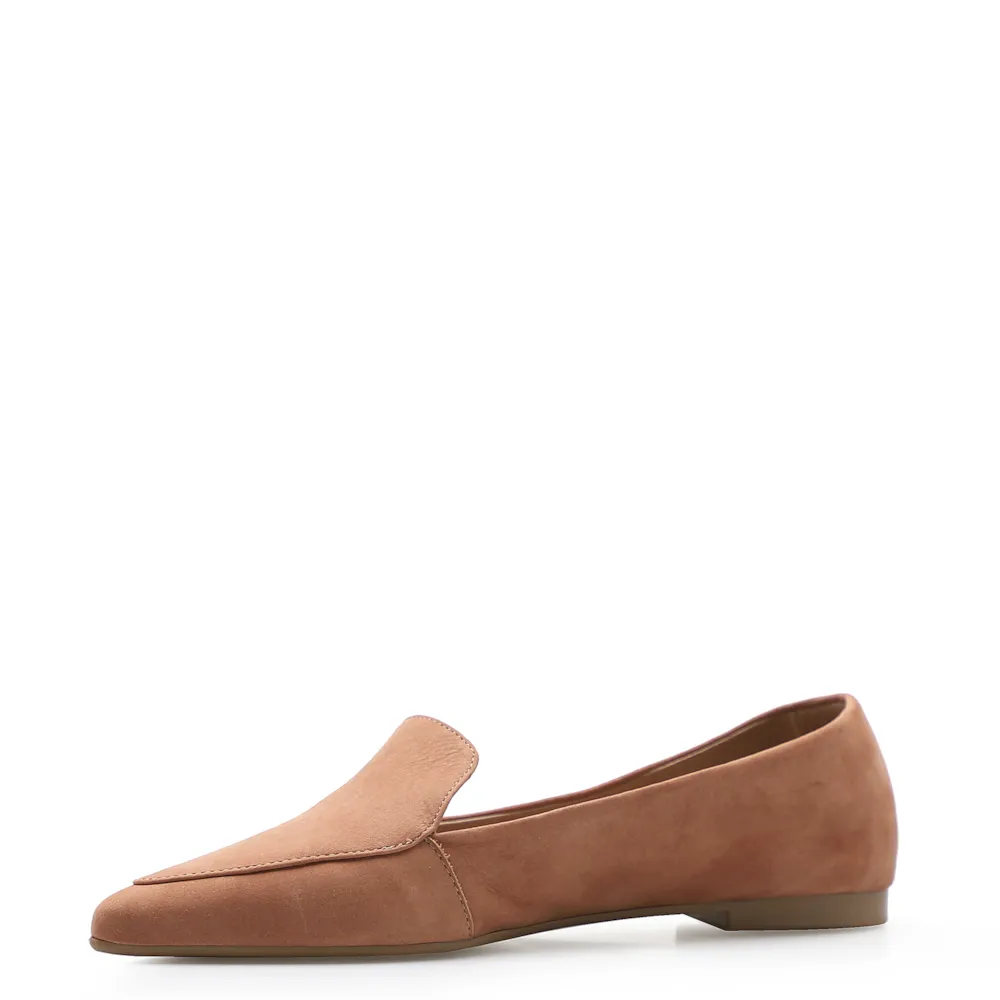 Sapatilha Slipper Couro Nobuck Pêssego - imagem 5