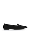 Sapatilha Slipper Couro Nobuck Preto - imagem 3