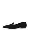 Sapatilha Slipper Couro Nobuck Preto - imagem 5