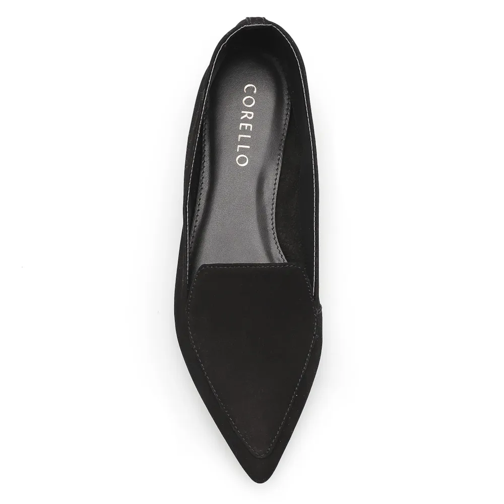 Sapatilha Slipper Couro Nobuck Preto - imagem 6