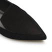 Sapatilha Slipper Couro Nobuck Preto - imagem 7