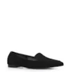 Sapatilha Slipper Couro Nobuck Preto - imagem 1