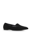 Sapatilha Slipper Couro Nobuck Preto - imagem 1