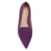Sapatilha Slipper Couro Nobuck Roxo - imagem 6