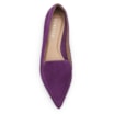 Sapatilha Slipper Couro Nobuck Roxo - imagem 6