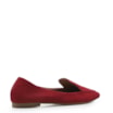 Sapatilha Slipper Couro Nobuck Vermelho - imagem 4